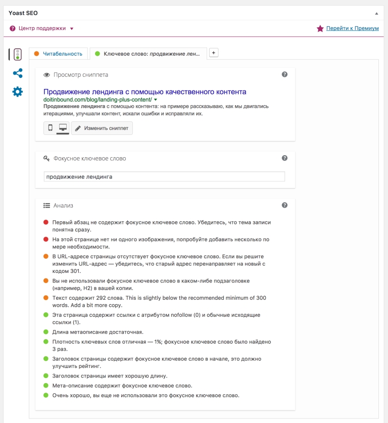 как оптимизировать статьи для seo