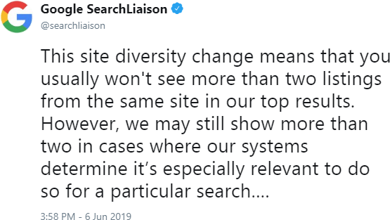 обновление Google в июне
