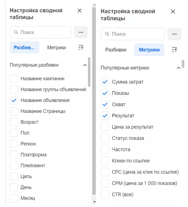 работа с рекламой в Facebook
