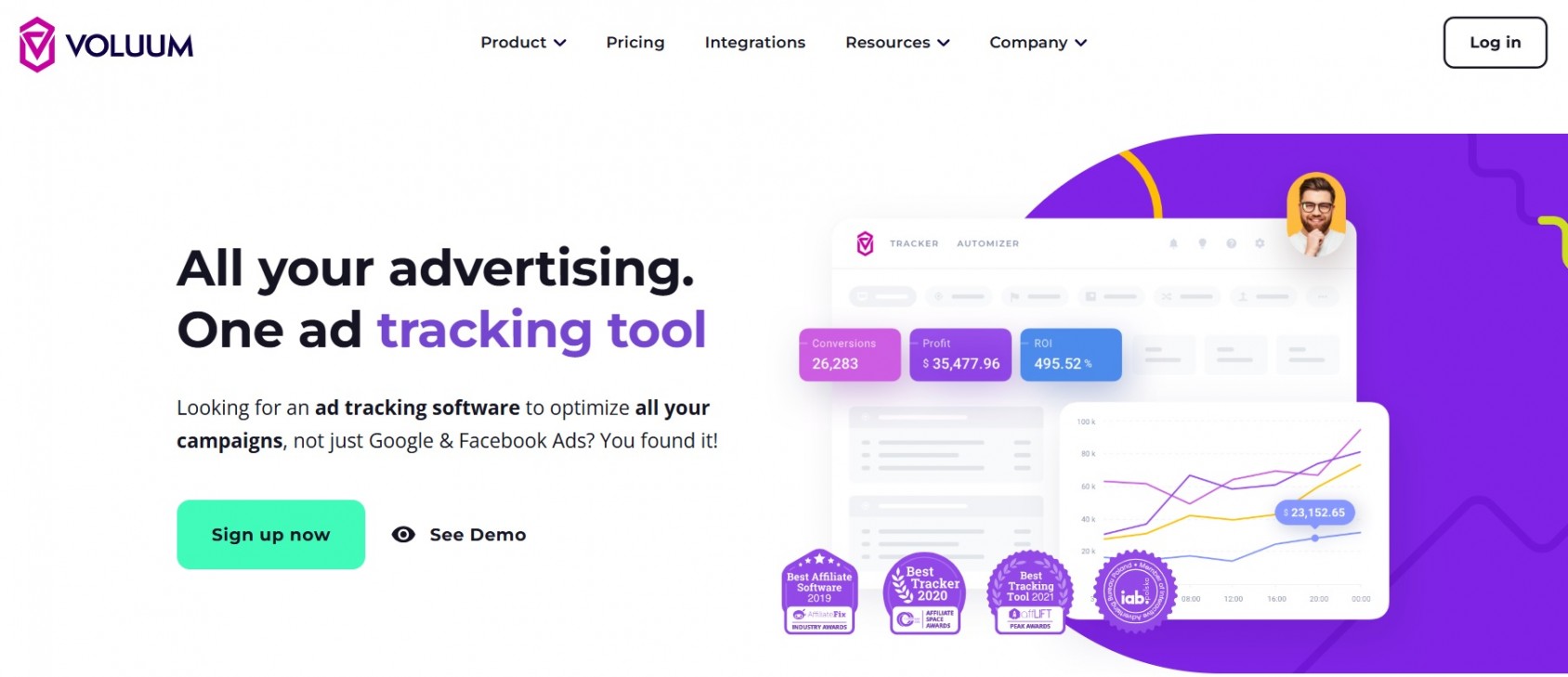 Voluum облачный сервис для мониторинга и анализа кампаний