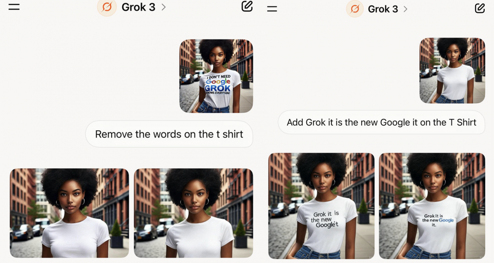 редактирование изображений grok 3