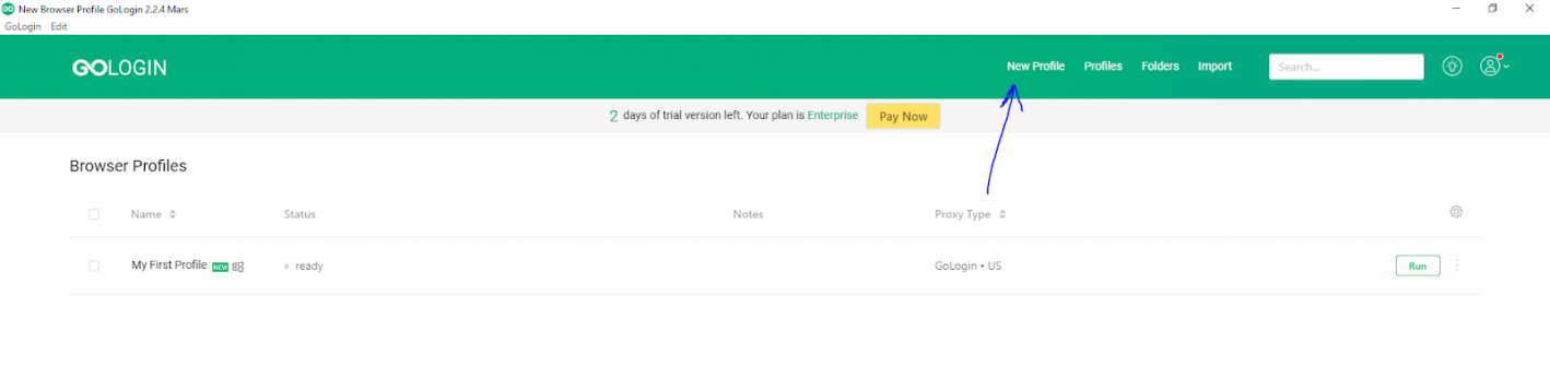 GoLogin