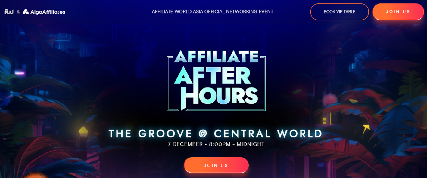 AFFILIATE WORLD ASIA Bangkok 2023