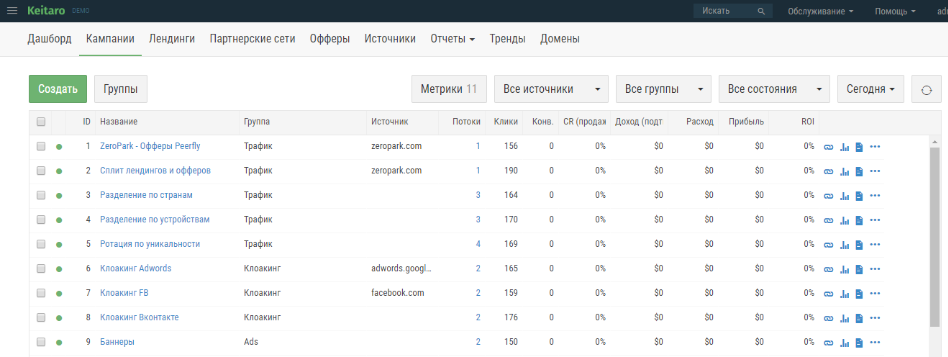 трекер для арбитража трафика