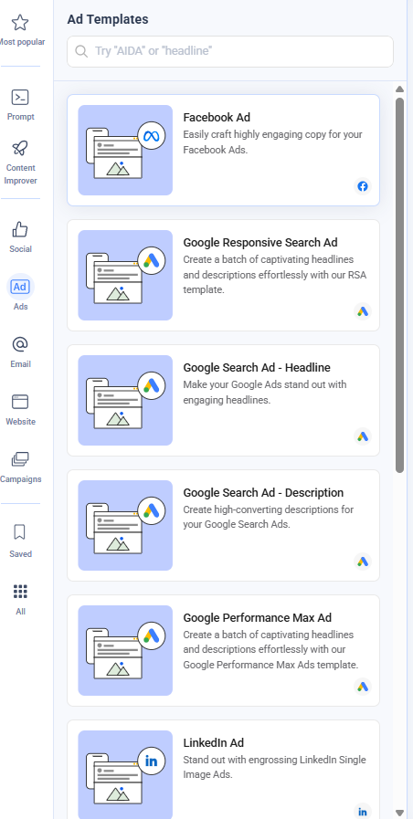 Ad Templates